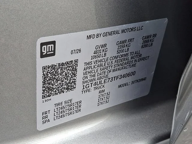New 2026 Sterling Metallic GMC Pro image 19