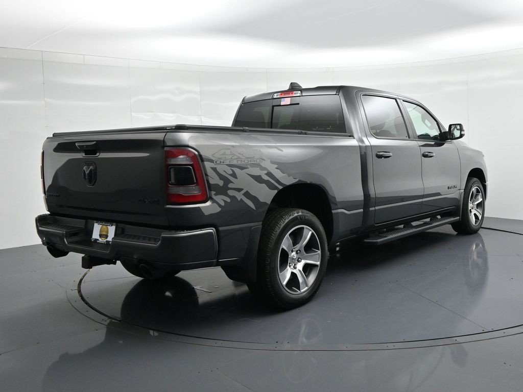 Used 2019 Granite Crystal Metallic Clearcoat Ram Rebel image 6