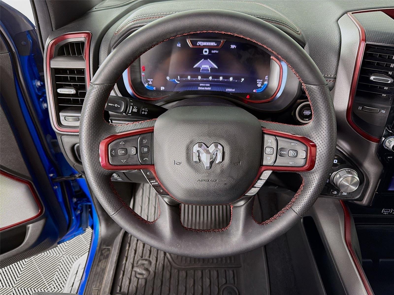 Used 2025 Hydro Blue Pearlcoat Ram Rebel image 12