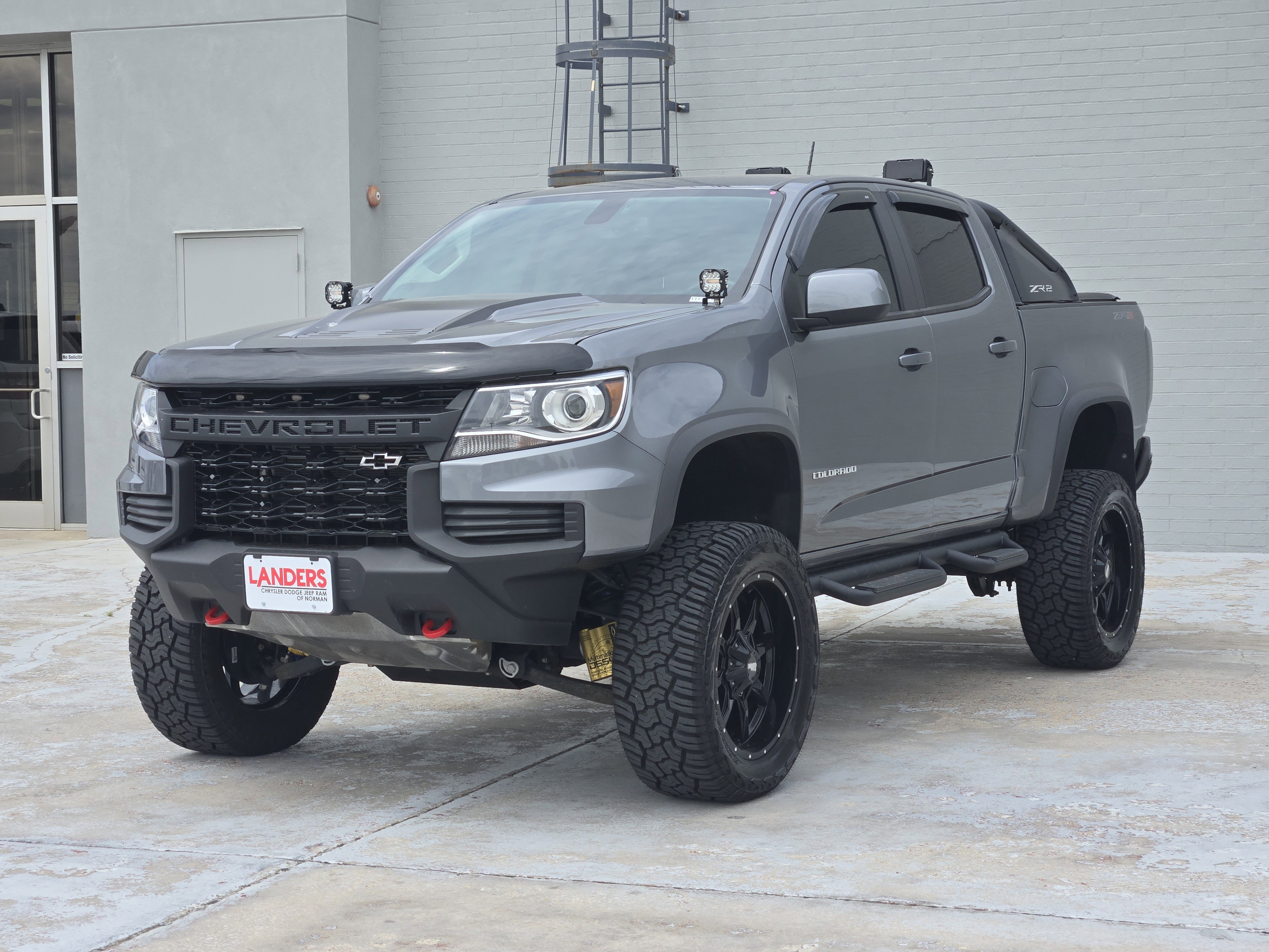 Used 2021 Satin Steel Metallic Chevrolet 4WD ZR2 image 4