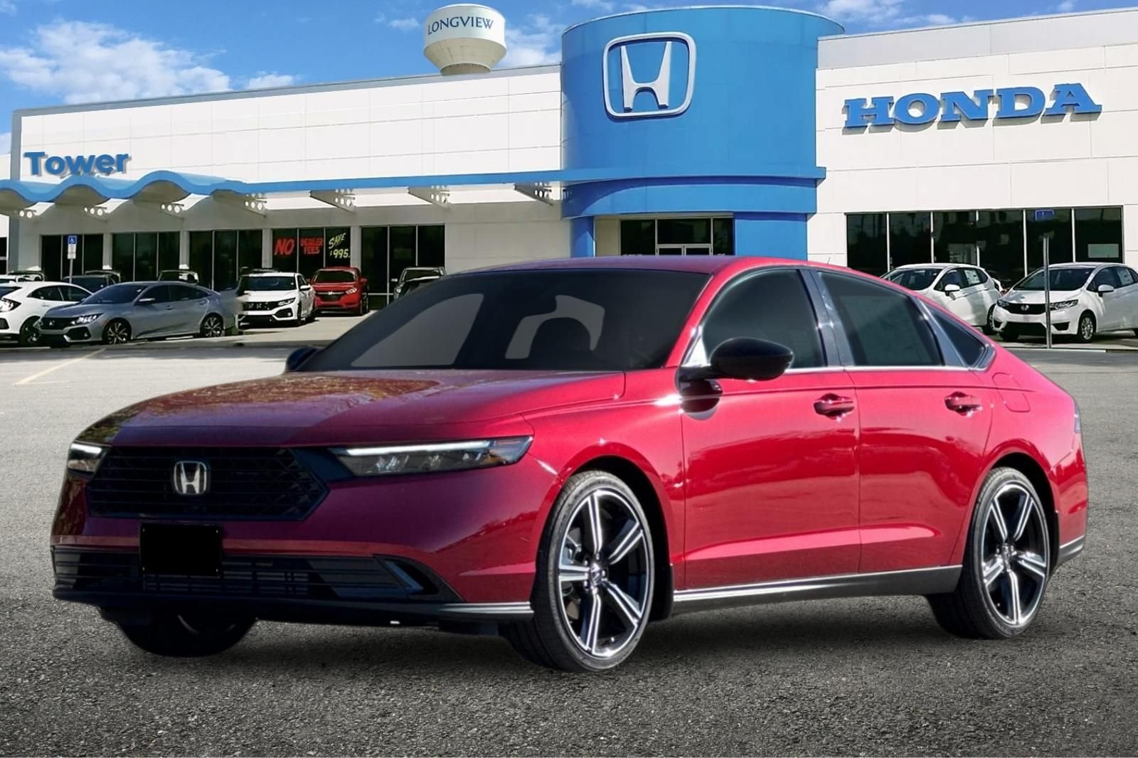 New 2026 Radiant Red Metallic Honda SE image 8