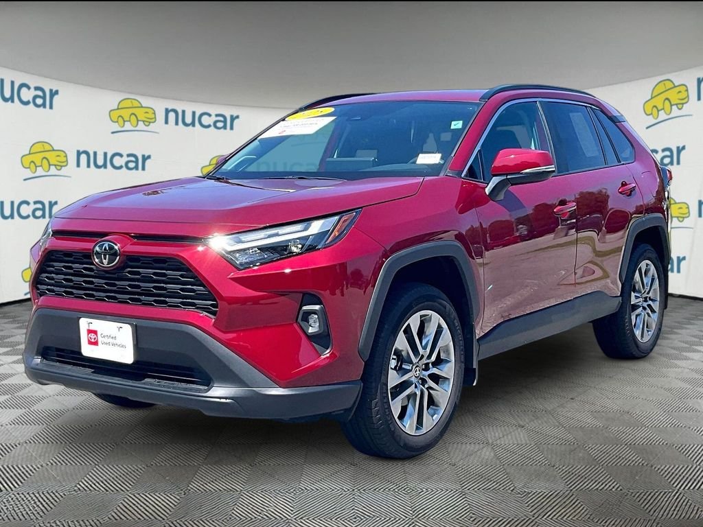 Used 2025 Red Toyota XLE Premium image 3