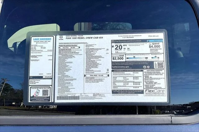 New 2026 Granite Crystal Metallic Clear-Coat Exterior Paint RAM REBEL image 39