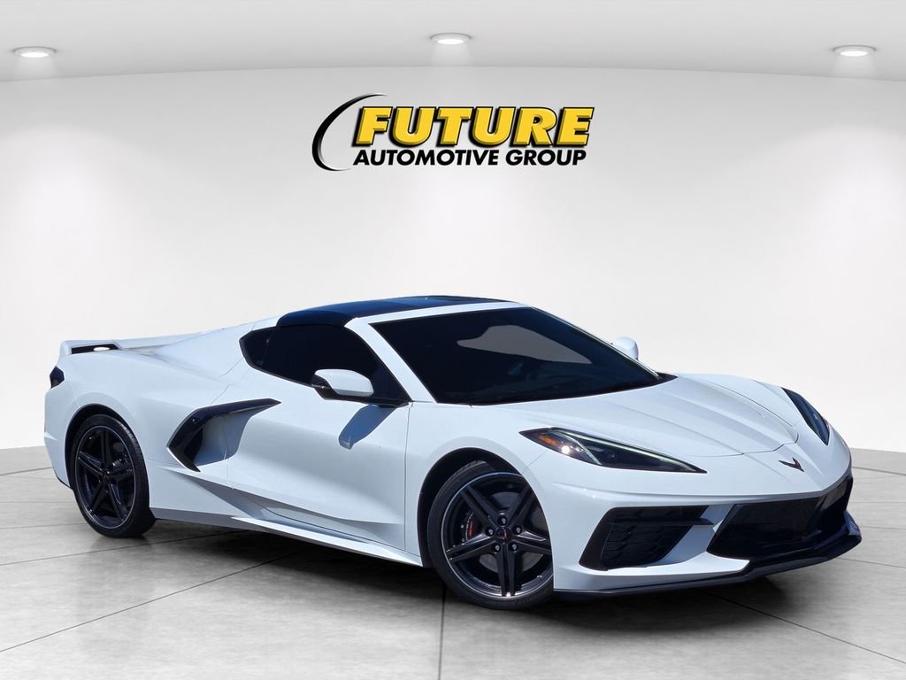 Used 2024 White Chevrolet Stingray image 1