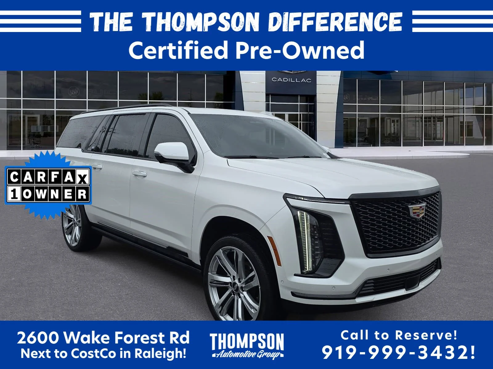 2025 Cadillac Escalade ESV 4WD Sport Platinum's photo