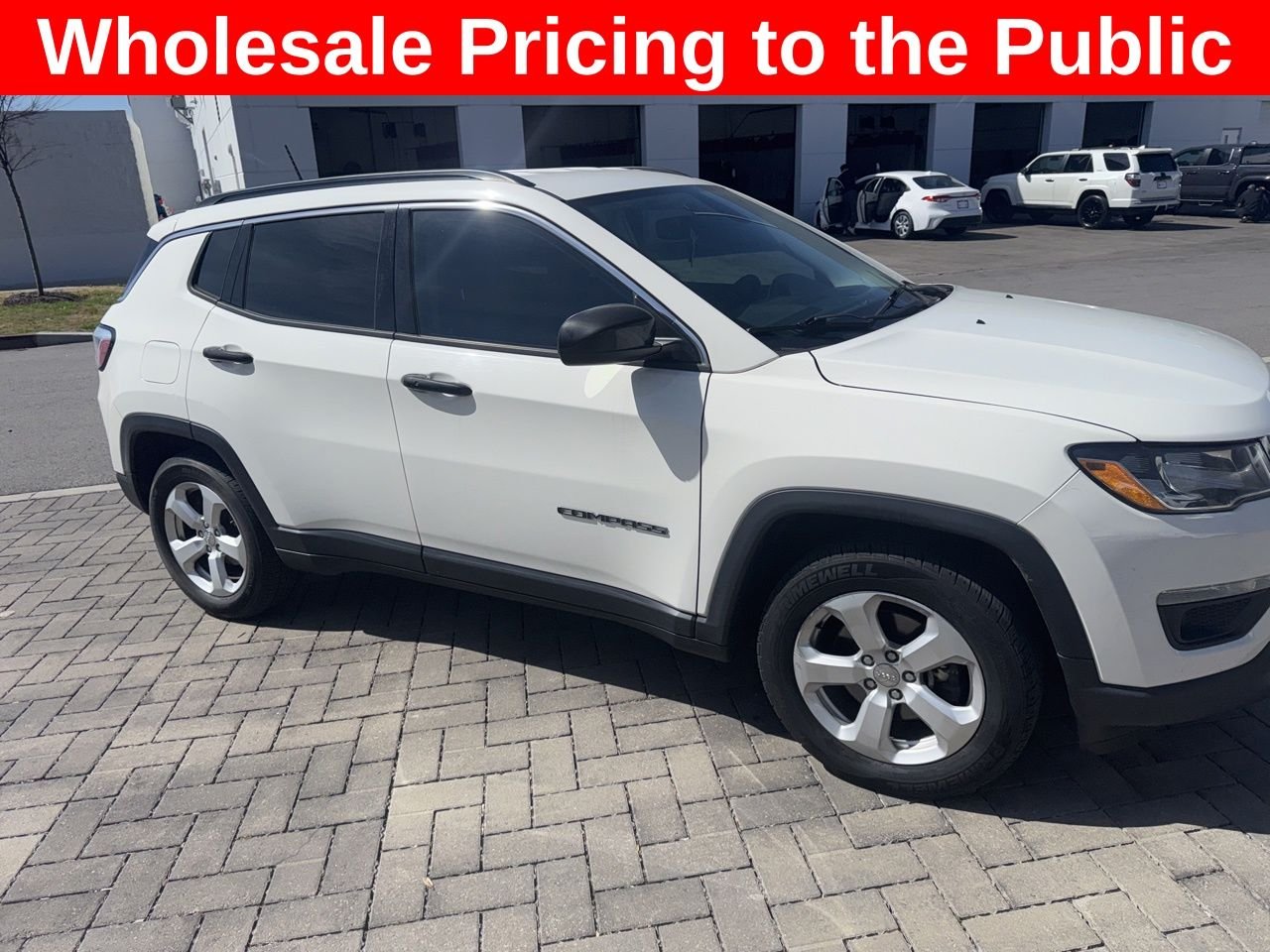 Used 2018 Jeep Compass Latitude with VIN 3C4NJCBB4JT122917 for sale in Nashville, TN