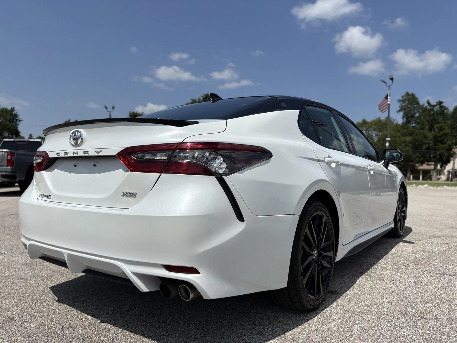 Used 2023 Midnight Black Metallic Toyota XSE V6 image 21