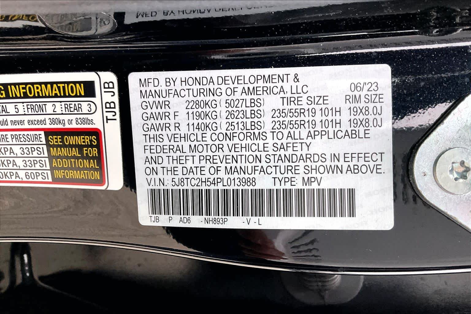 Certified Used 2023 Majestic Black Pearl Acura SH-AWD TECH image 33