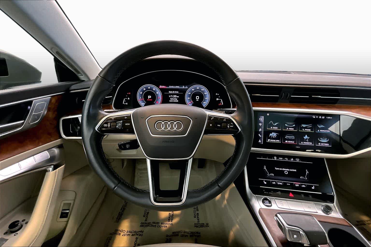 Used 2023 Chronos Gray Metallic Audi Premium Plus image 11
