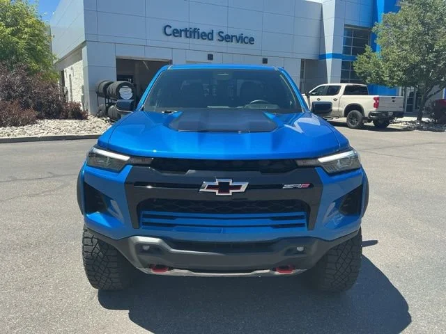 Used 2024 Glacier Blue Metallic Chevrolet ZR2 image 4