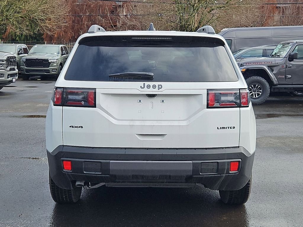 New 2026 Bright White Clear-Coat Exterior Paint Jeep Limited image 6