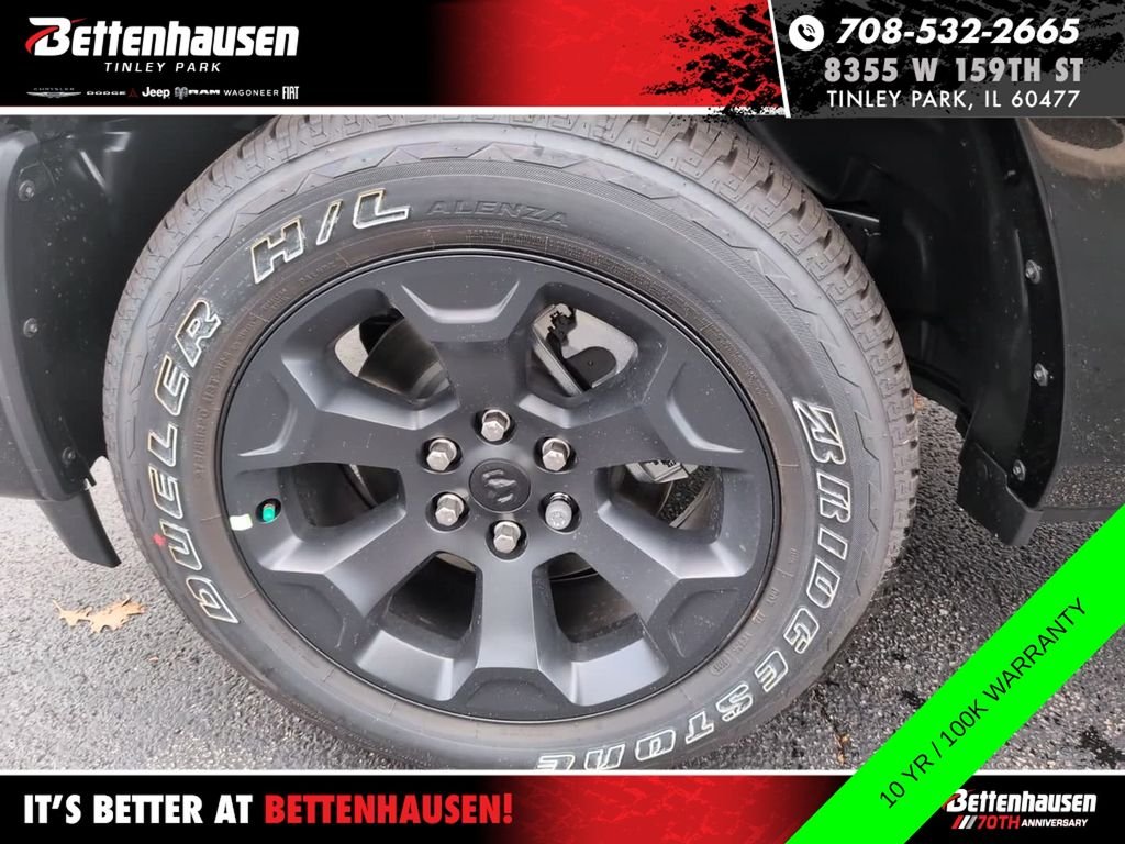 New 2026 Diamond Black Crystal Pearlcoat RAM Big Horn image 11