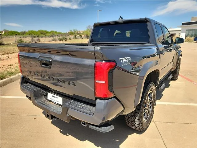 Used 2025 Gray Toyota TRD Sport 4x4 Double Cab 5 ft. box image 4