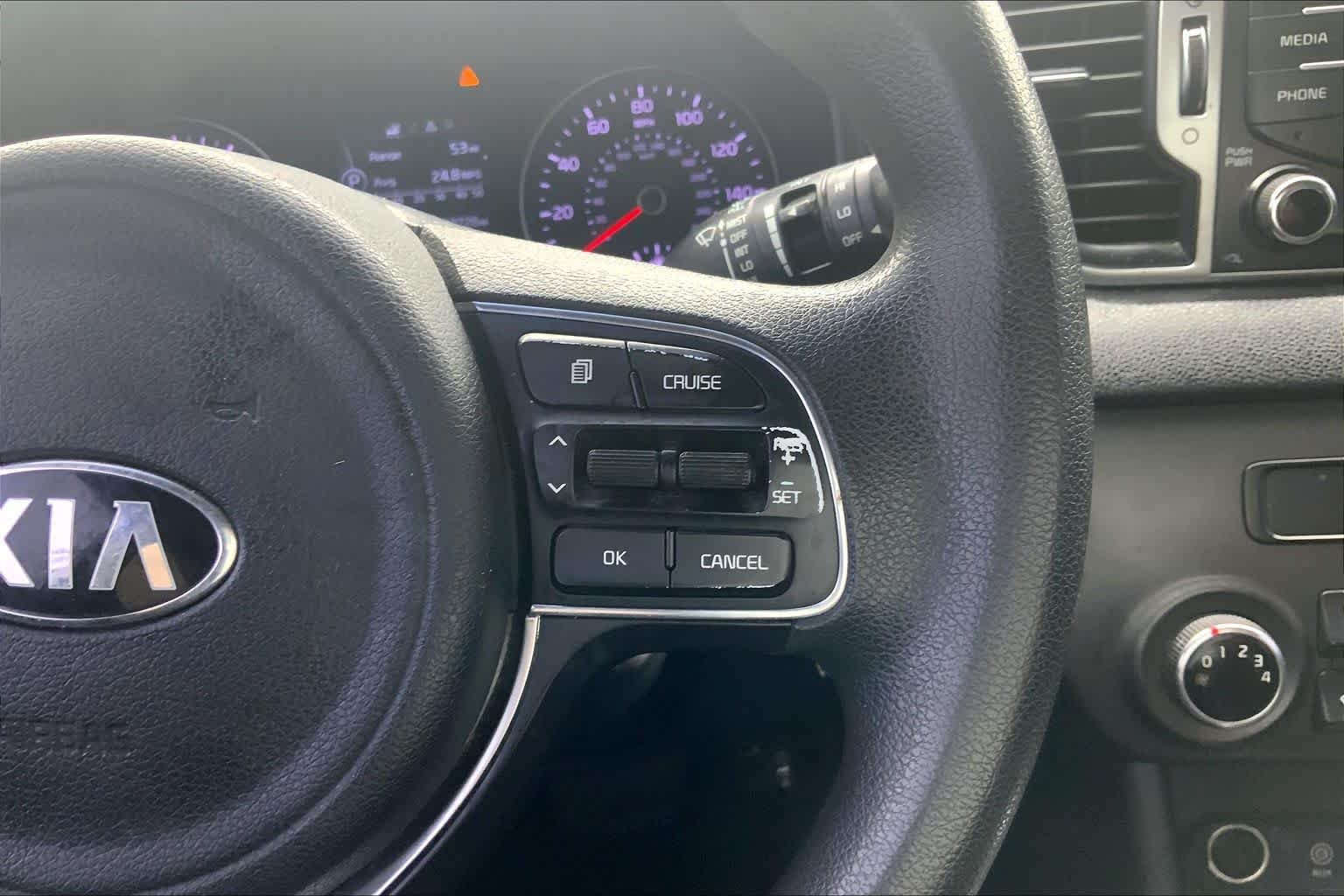 Used 2018 Sparkling Silver Kia LX image 25