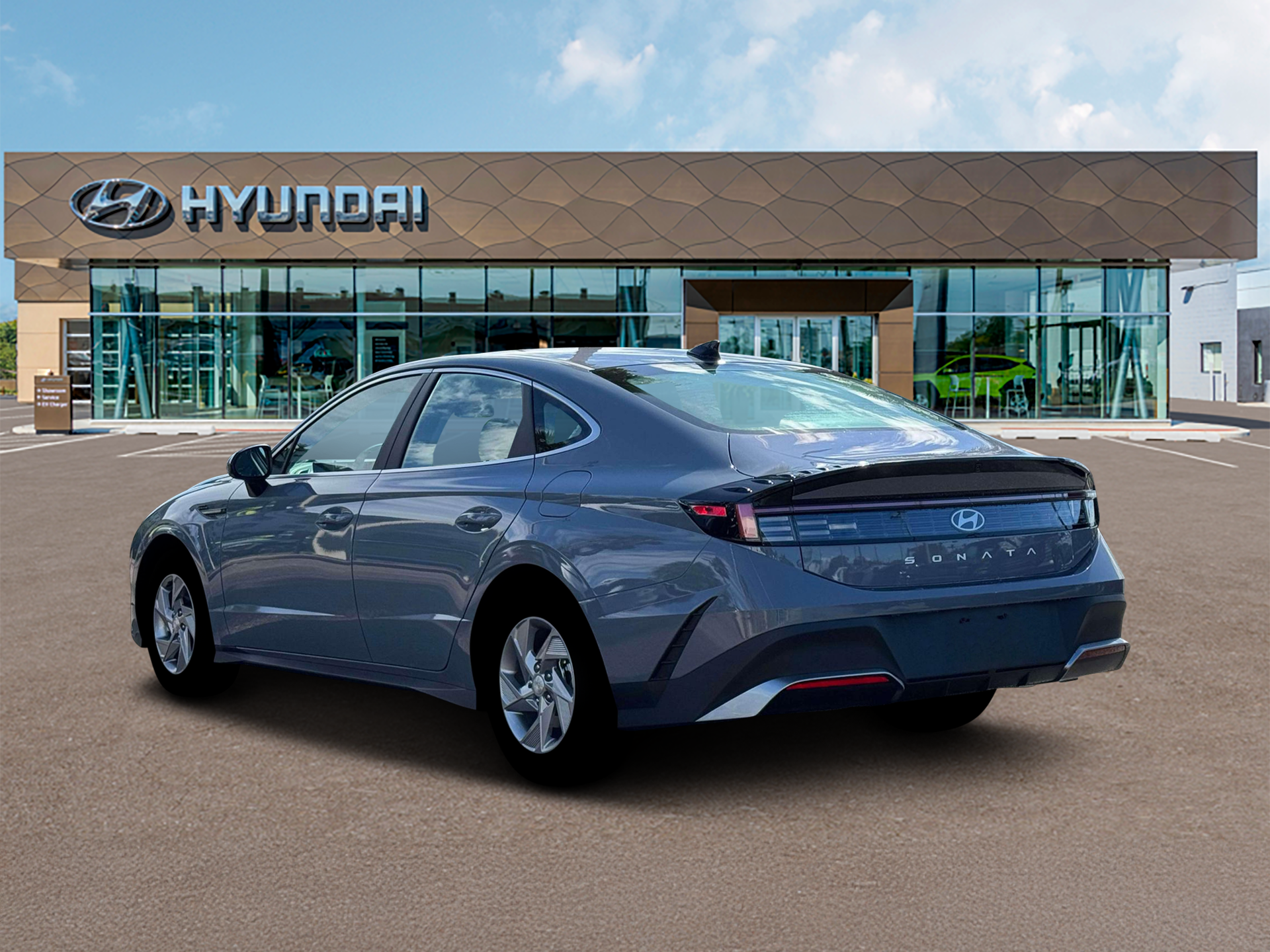 New 2026 Blue Hyundai SE image 5