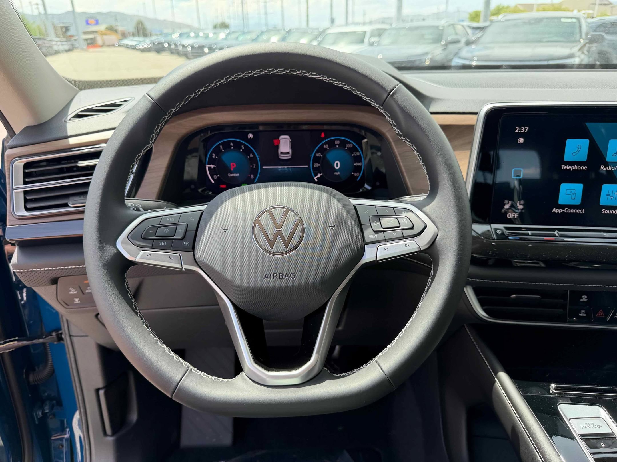 New 2026 Blue Volkswagen 2.0T SE w/Technology image 17
