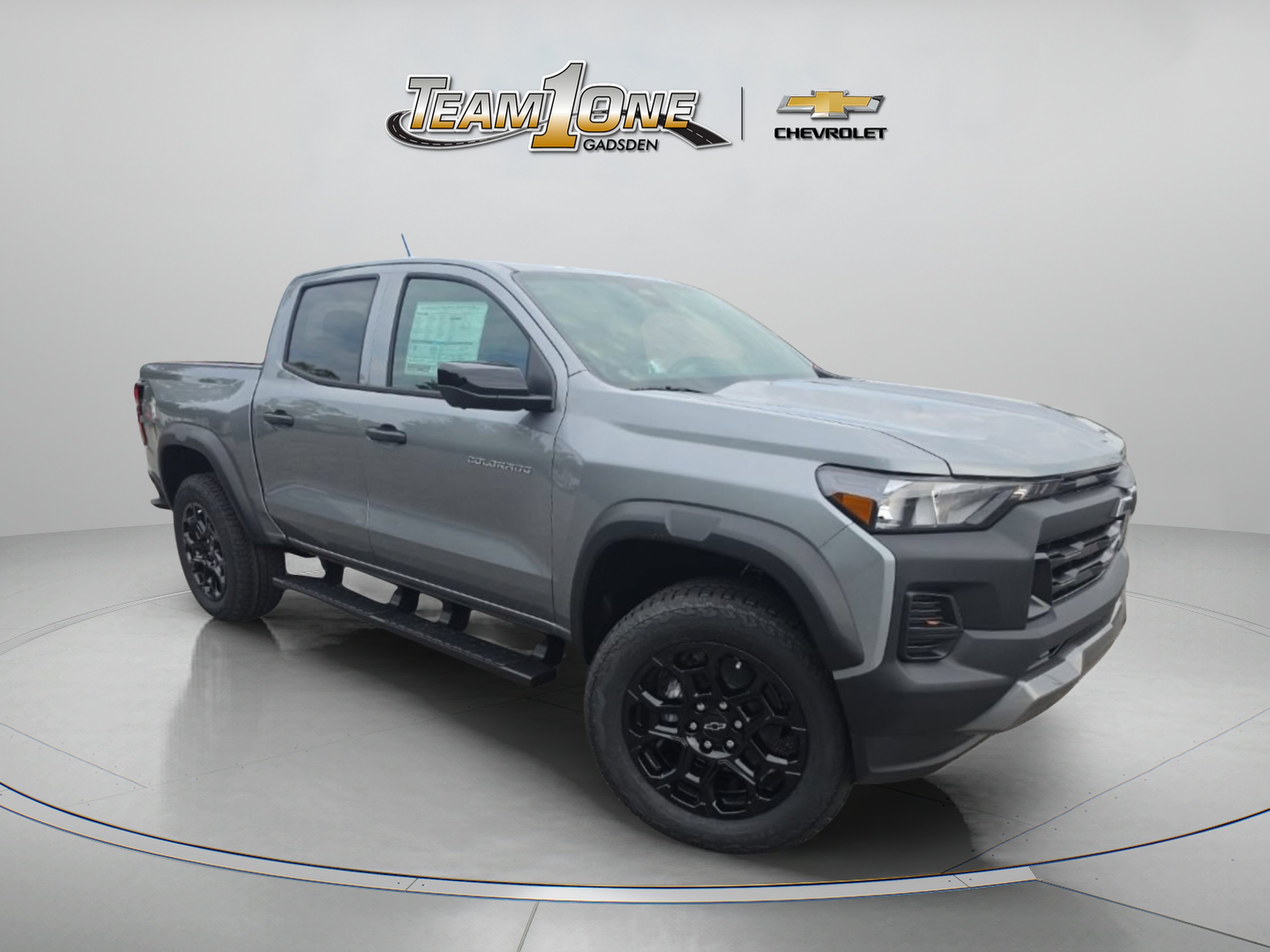 New 2026 Sterling Gray Metallic Chevrolet Trail Boss image 1