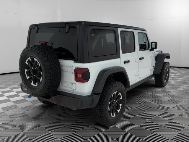 Used 2024 White Jeep Rubicon 4xe image 5