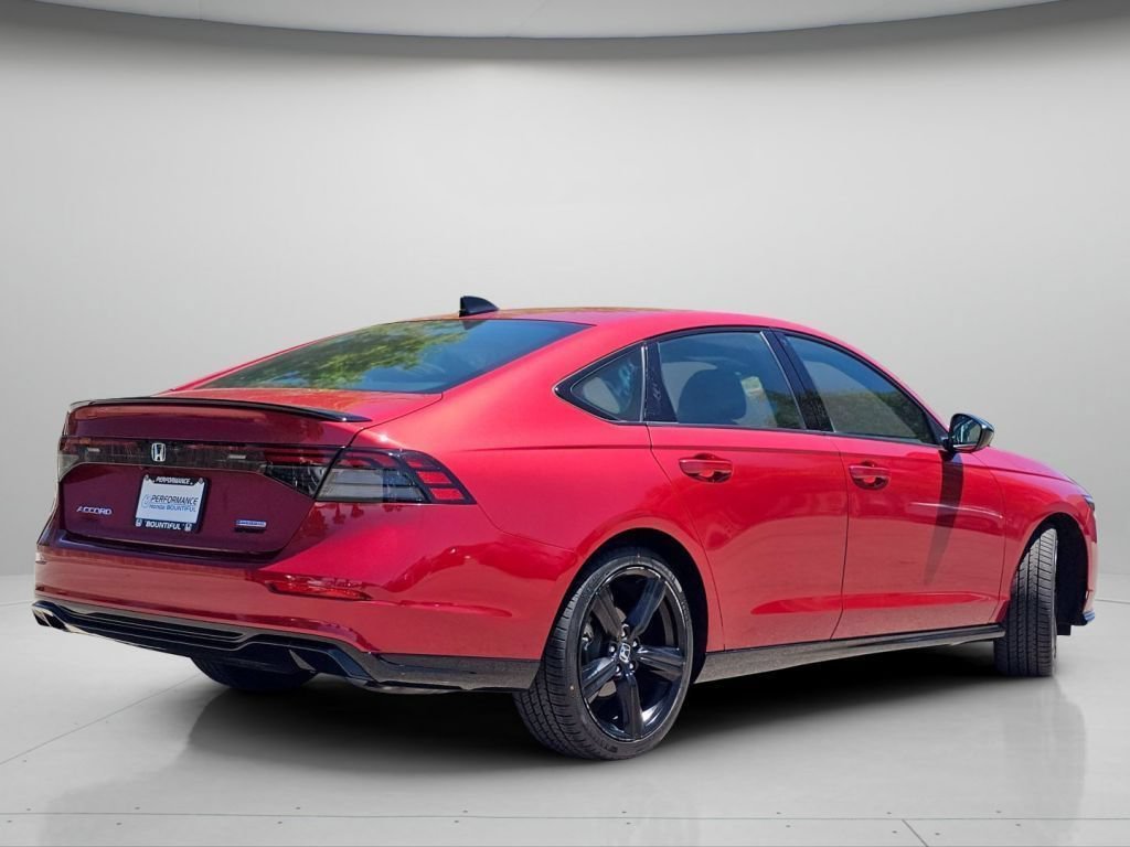 Certified Used 2023 Radiant Red Metallic Honda HYBRID SPORT L BD image 60