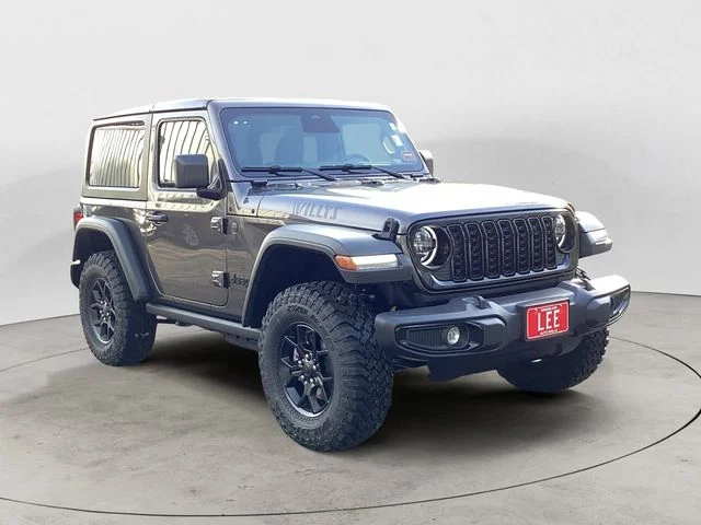 New 2026 Granite Crystal Metallic Clearcoat Jeep 2-DOOR WILLYS image 8