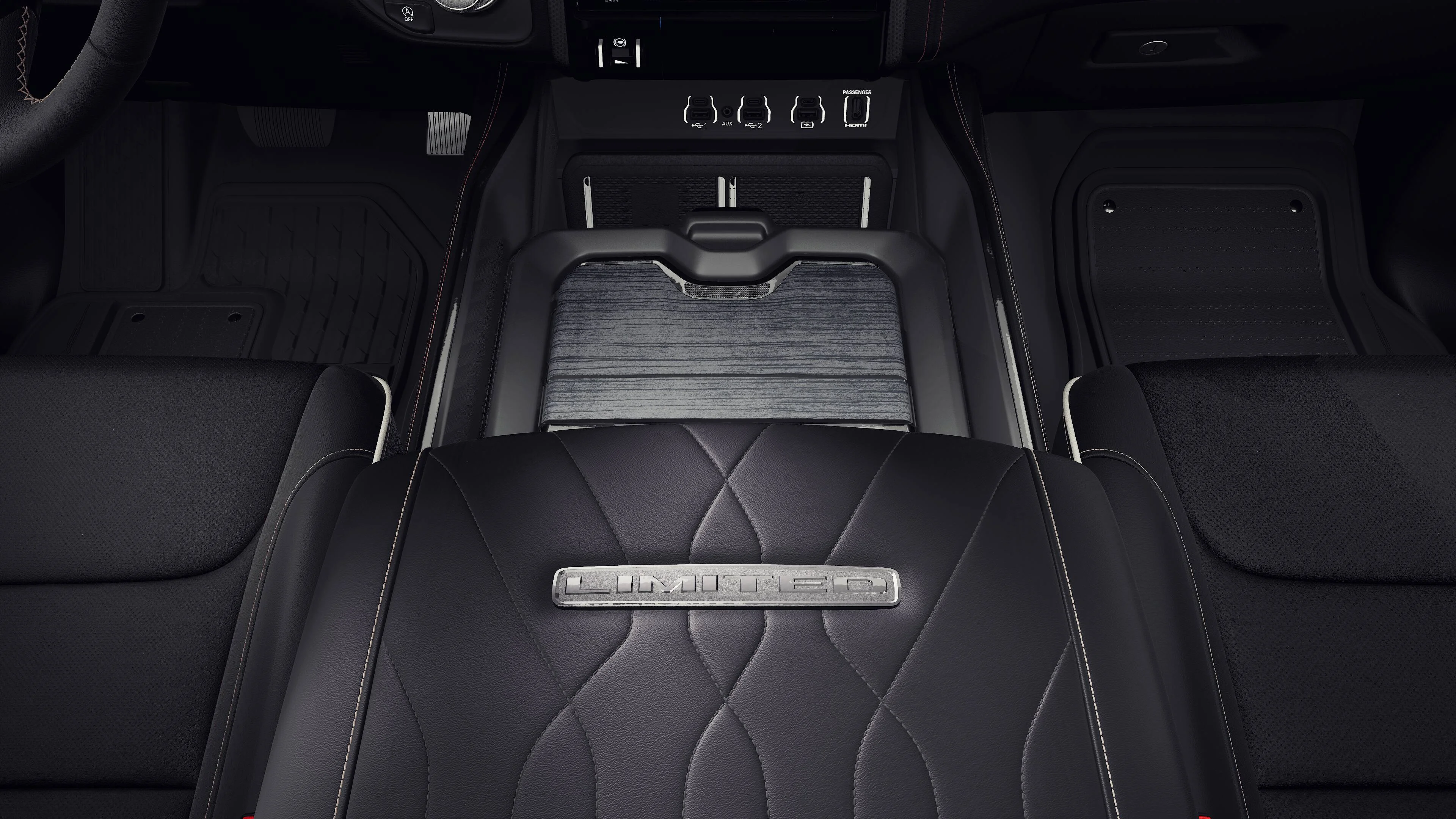 New 2027 Diamond Black Crystal Pearl-Coat Exterior Paint RAM Limited image 30