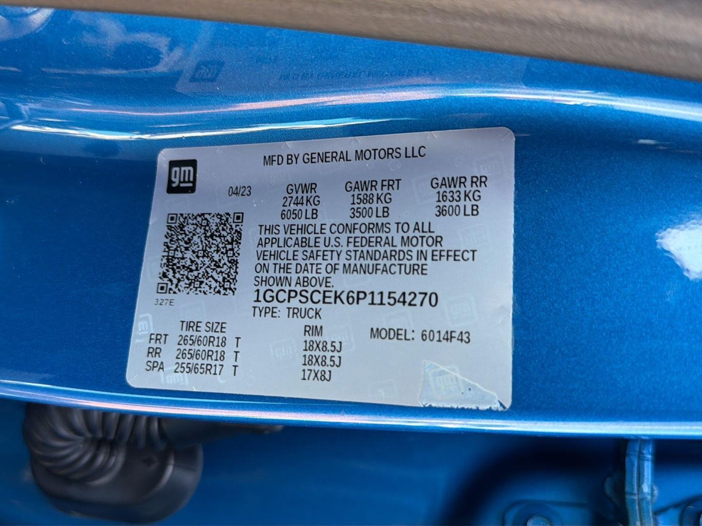 Used 2023 Glacier Blue Metallic Chevrolet 2WD LT image 42