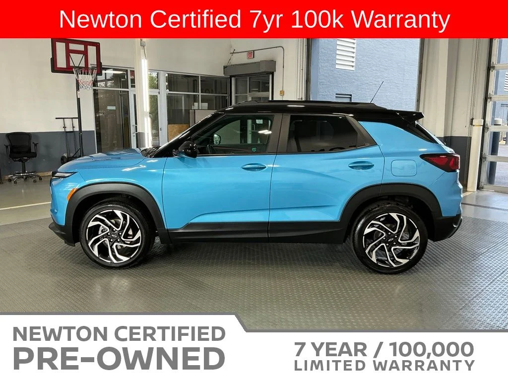 Certified Used 2025 Marina Blue Metallic Chevrolet RS image 3