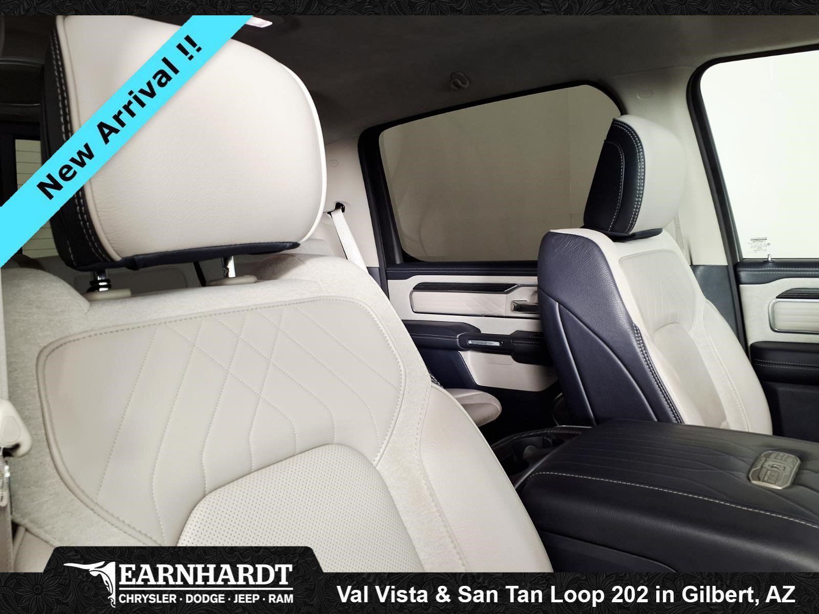 Certified Used 2022 Ivory White Tri-Coat Pearlcoat Ram Limited image 11