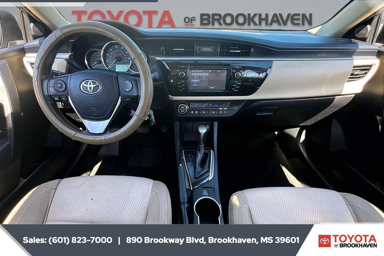 Used 2015 Brown Sugar Metallic Toyota LE image 13