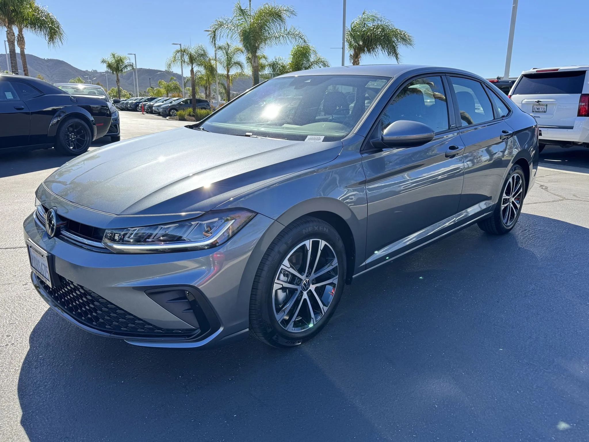 Used 2026 Platinum Gray Metallic Volkswagen Sport image 2