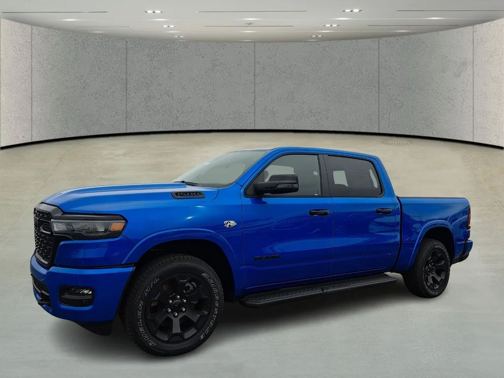 New 2026 Hydro Blue Pearl-Coat Exterior Paint RAM Big Horn/Lone Star image 1