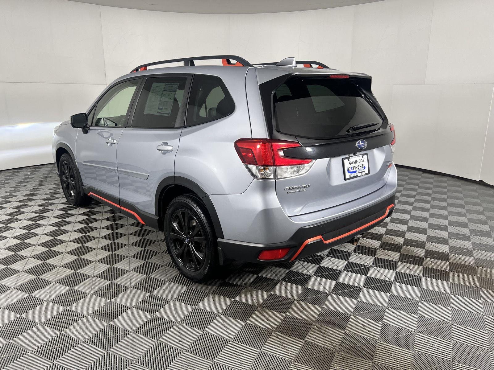 Used 2021 Ice Silver Metallic Subaru Sport image 6