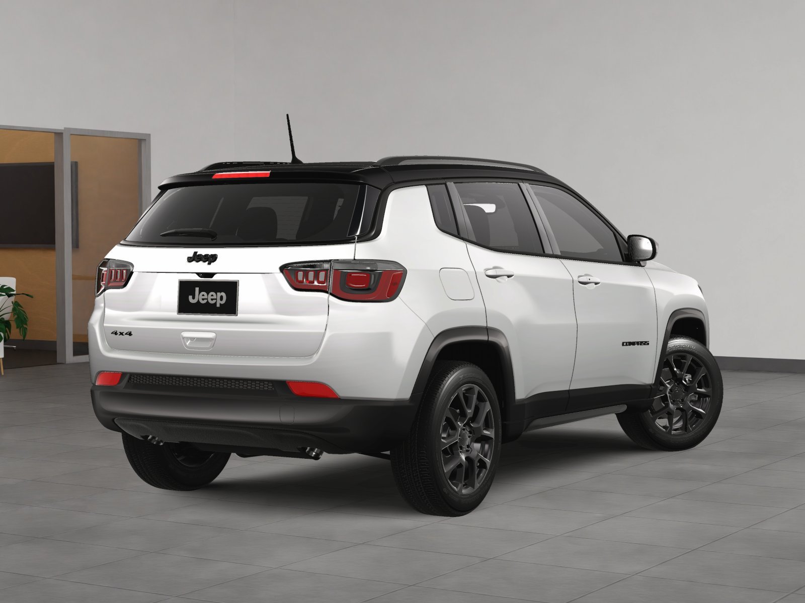 New 2024 Bright White Clear-Coat Exterior Paint Jeep Latitude image 33