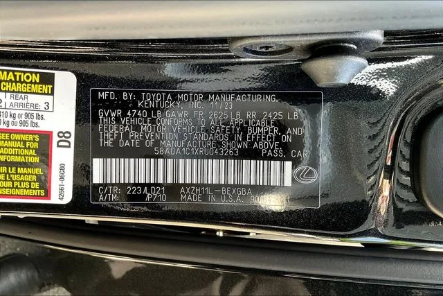 Certified Used 2024 Black Lexus 300h image 19