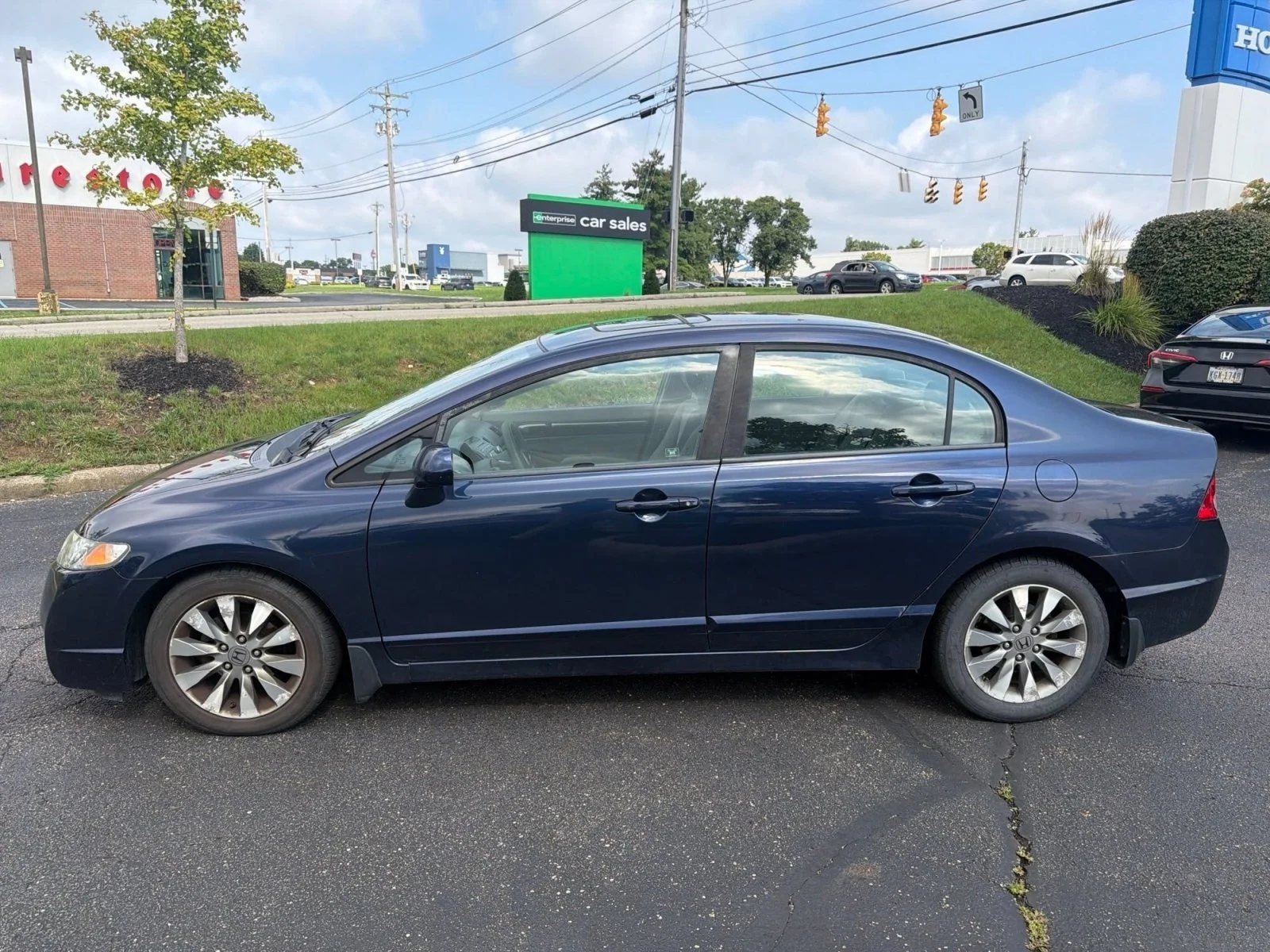 Used 2010 Honda Civic EX with VIN 19XFA1F86AE026783 for sale in Cincinnati, OH