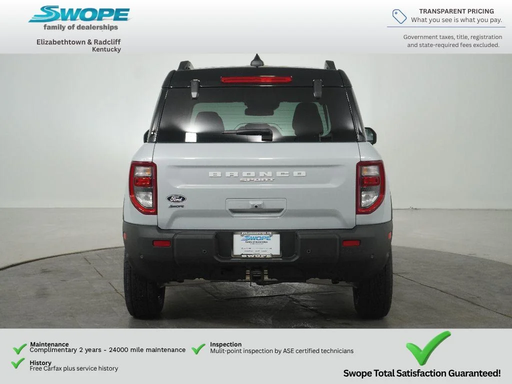 New 2026 Space White Metallic Ford Badlands® image 6