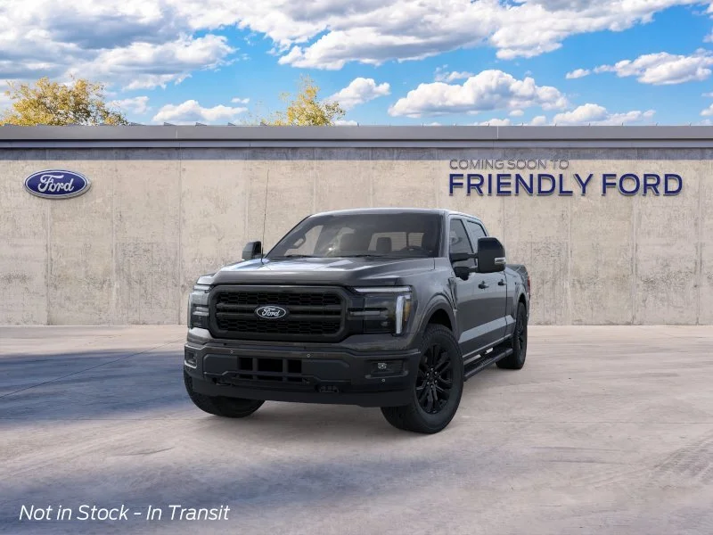 New 2026 Agate Black Metallic Ford Lariat® image 2