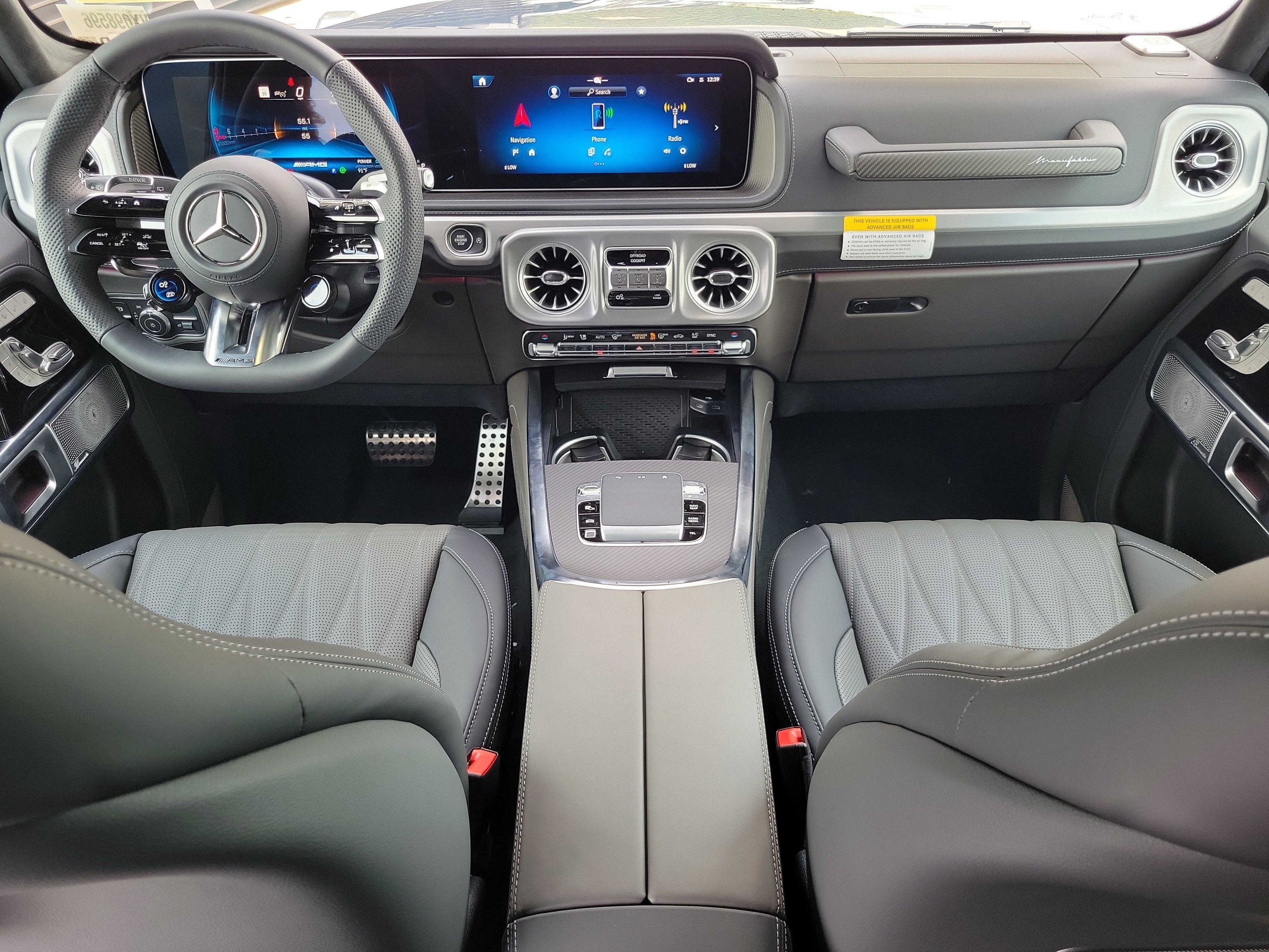 New 2027 MANUFAKTUR Dark Blue Non-Metallic Mercedes-Benz AMG® G 63 SUV image 42