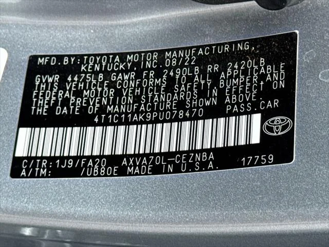 Certified Used 2023 CELESTIAL SILVER METALLIC Toyota  image 30