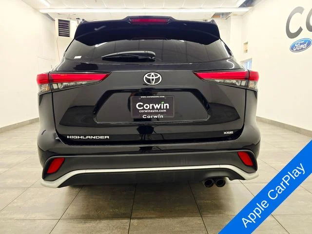 Used 2021 Midnight Black Metallic Toyota XSE image 4