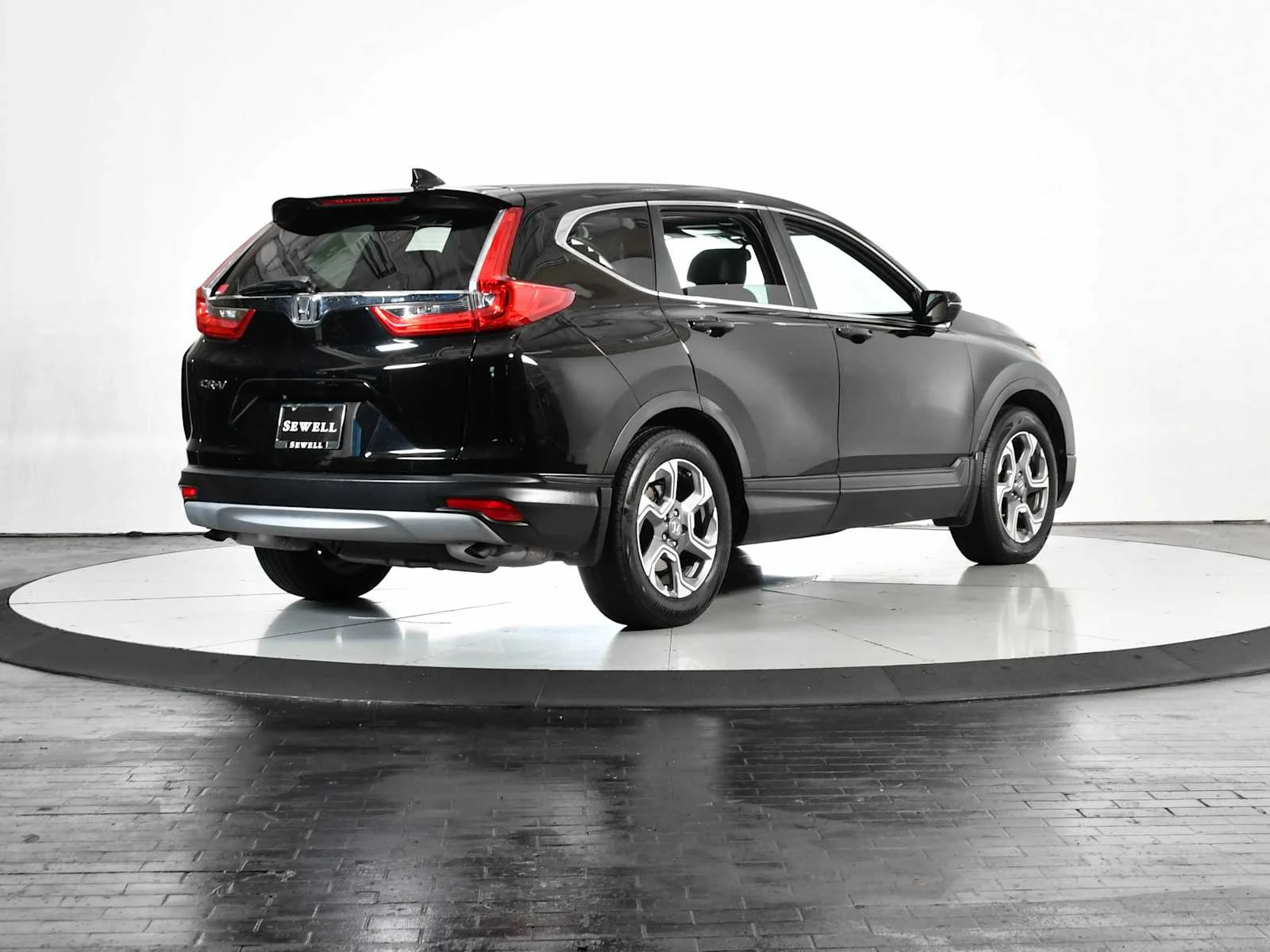 Used 2017 Crystal Black Pearl Honda EX image 6