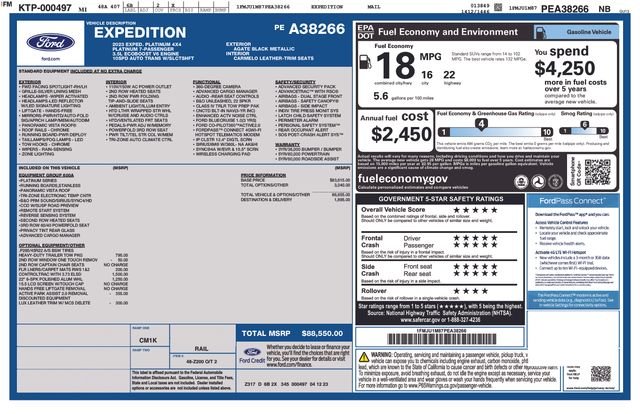 2023 Ford Expedition Platinum 4x4's photo