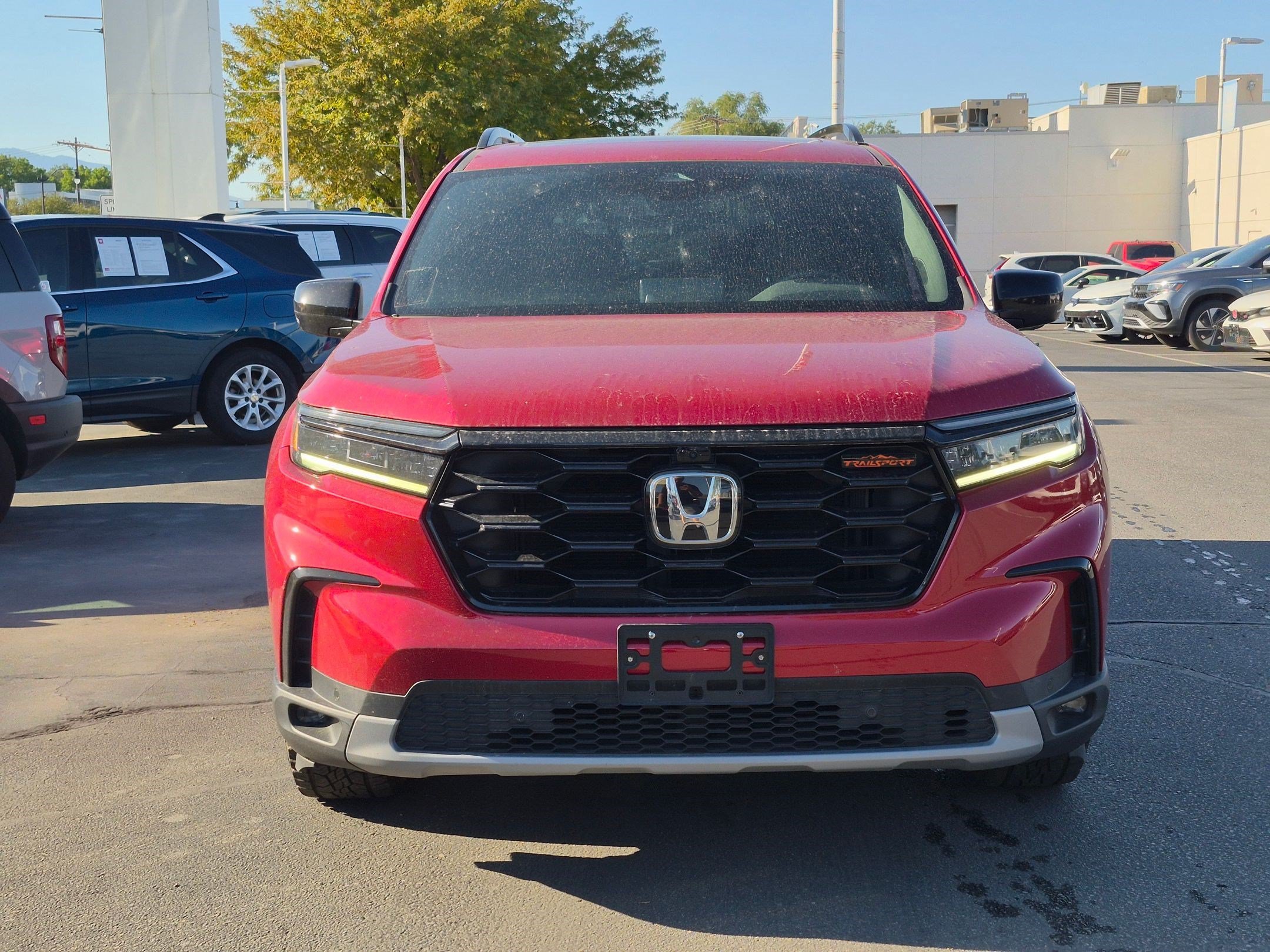 Used 2025 Radiant Red Metallic II Honda TrailSport image 9