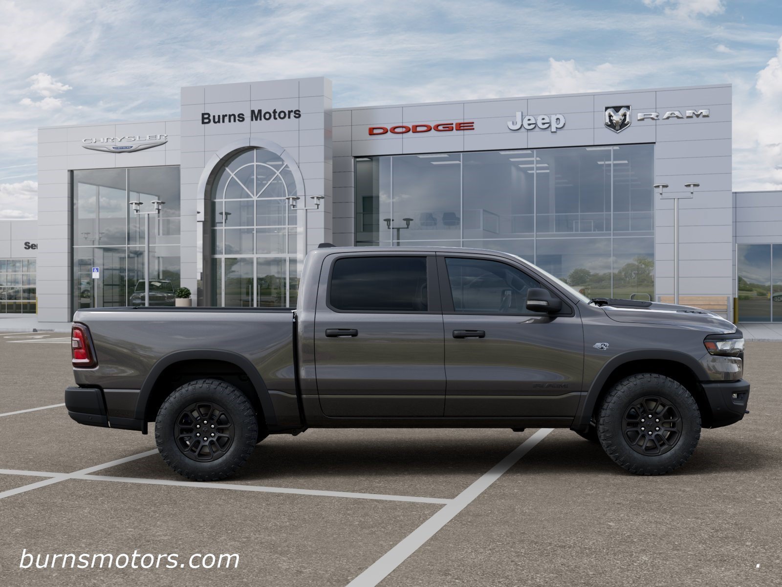 New 2026 Granite Crystal Metallic Clear-Coat Exterior Paint RAM Rebel image 21