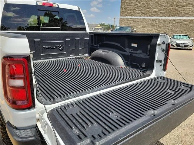Used 2025 Bright White Clearcoat RAM Rebel 4x4 Crew Cab 144.5 in. WB image 8