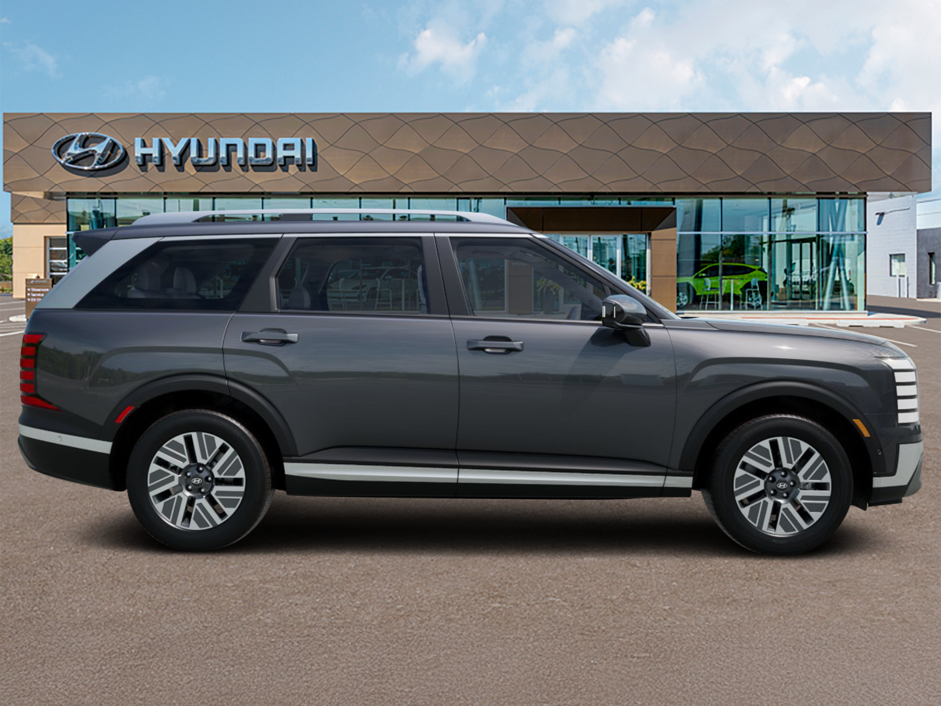 New 2026 Gray Hyundai Blue SEL Premium 7P image 6