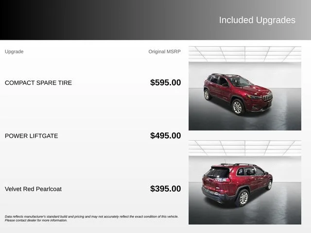 Used 2022 Red Jeep Latitude Lux image 4