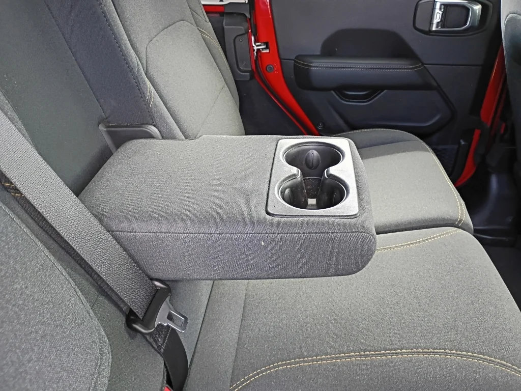 Used 2025 Firecracker Red Clearcoat Jeep Sahara image 16