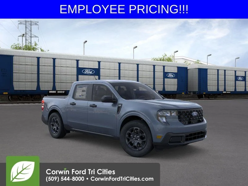 New 2026 Azure Gray Metallic Tri-Coat Ford XLT image 1