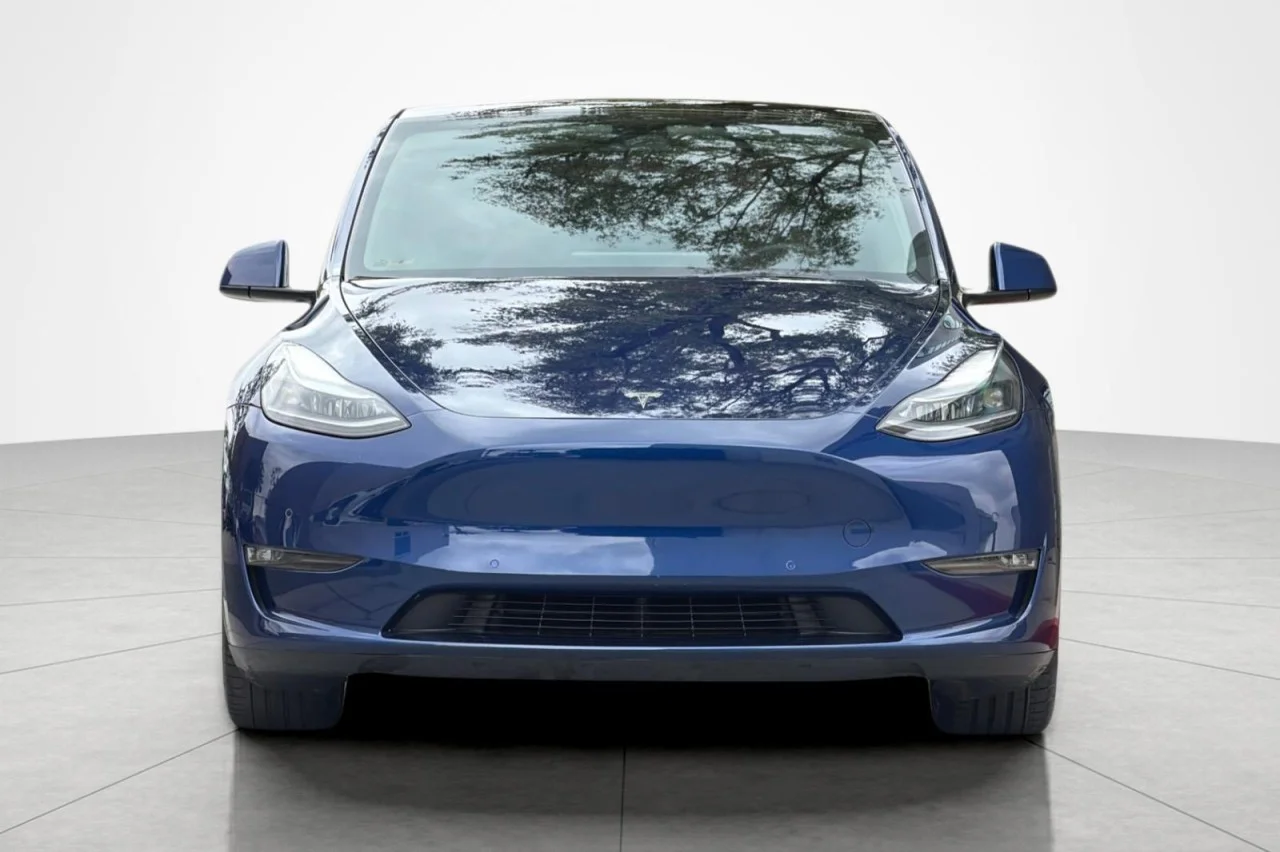 Used 2022 BLUE Tesla Performance image 8